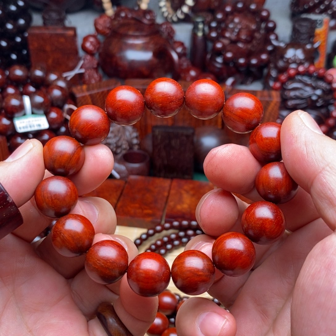 小叶紫檀手串/手链多样性发其一小叶紫檀15原生态吊打