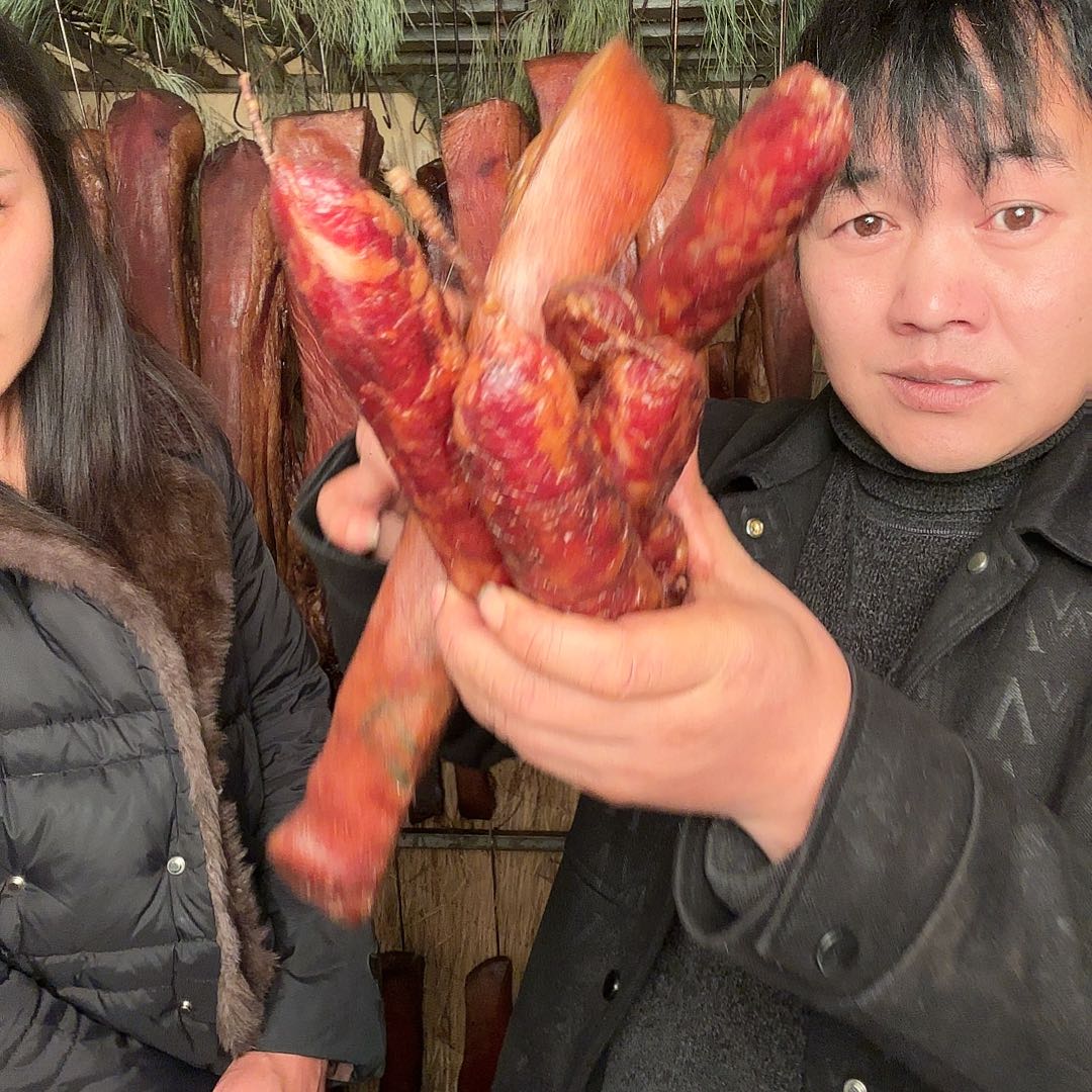 3斤斤本地跑山猪腊肉香肠