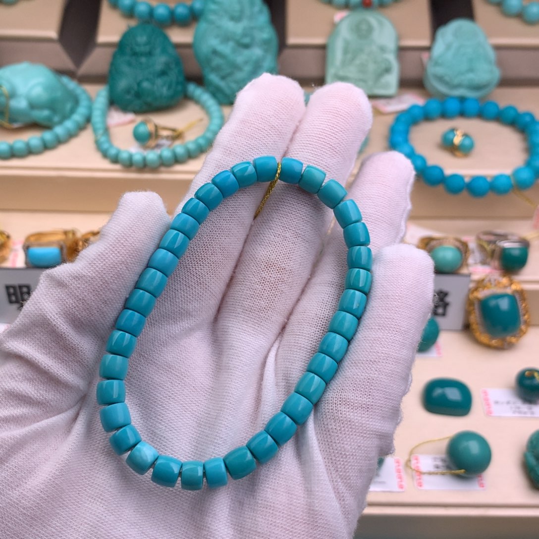 绿松石珠宝奇石未镶嵌雪****?