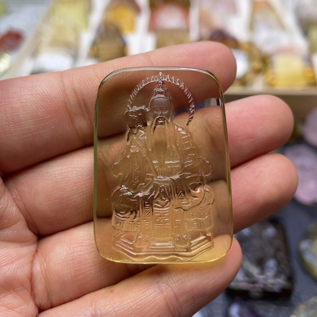 水晶颈饰未镶嵌定制