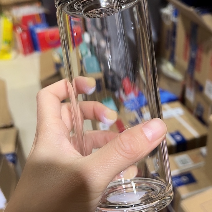 玻璃杯4104101205单层烫手玻璃杯加杯套