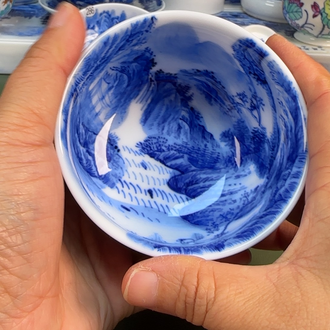 景德镇纯手绘茶具圆圆272