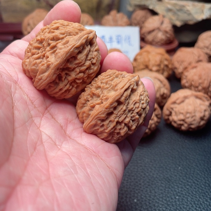 文玩核桃把件37高炮南疆石