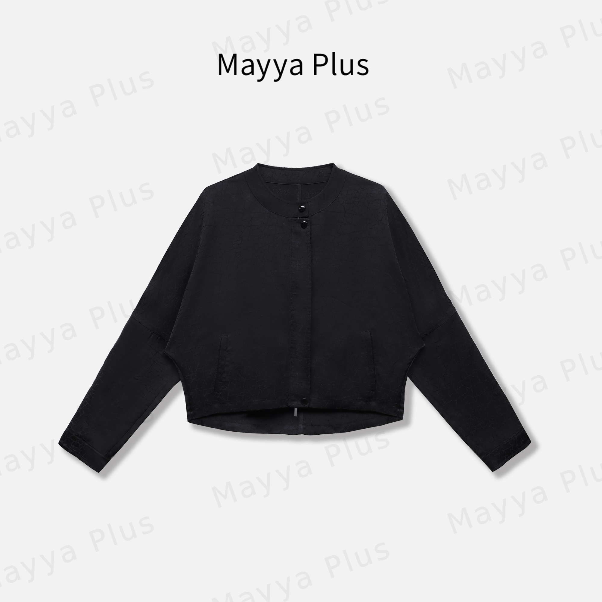 【暮光之城】Mayya Plus麦芽定制秋季新款气质百搭女士外套32536117