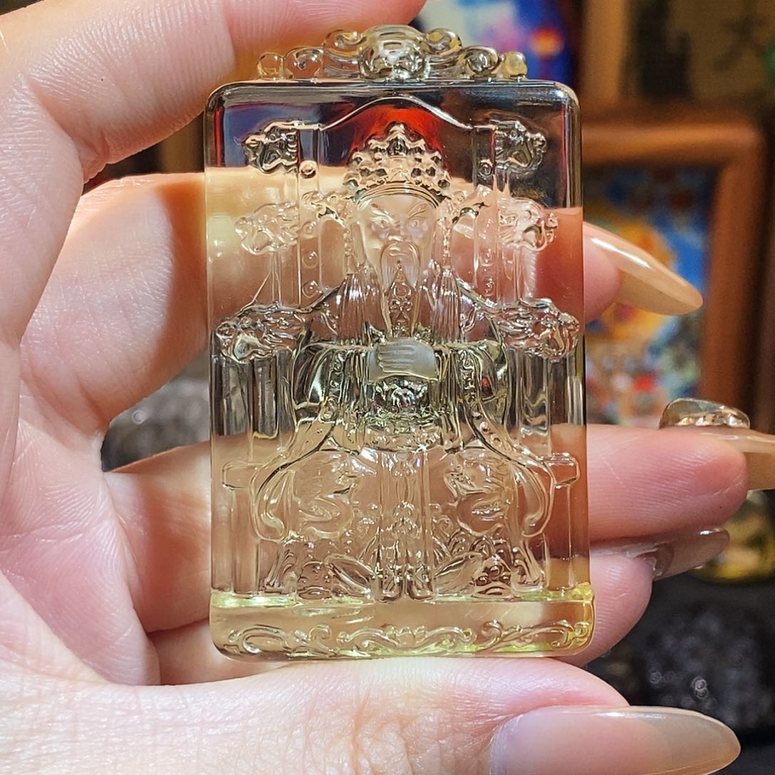 基***总水晶未镶嵌颈饰吊坠