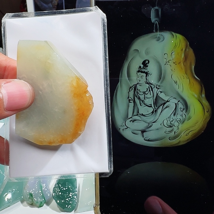 定制翡翠未镶嵌翡翠首饰