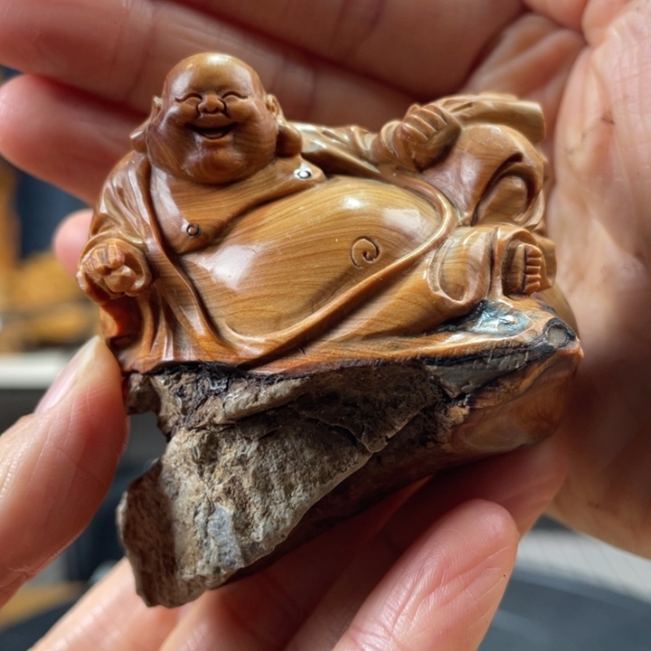 柏木（崖柏）手把件