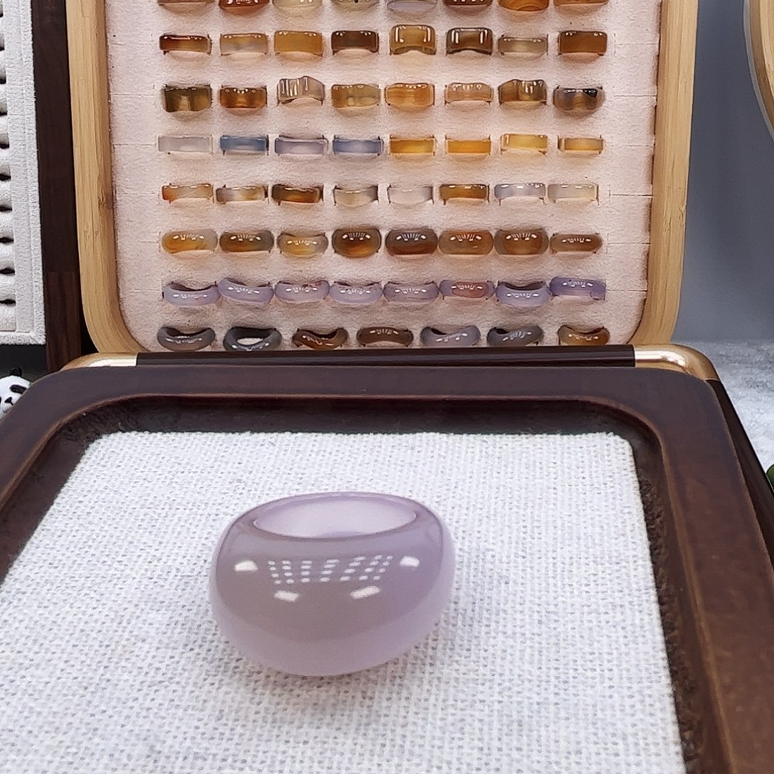 玛瑙/玉髓未镶嵌戒指517港18