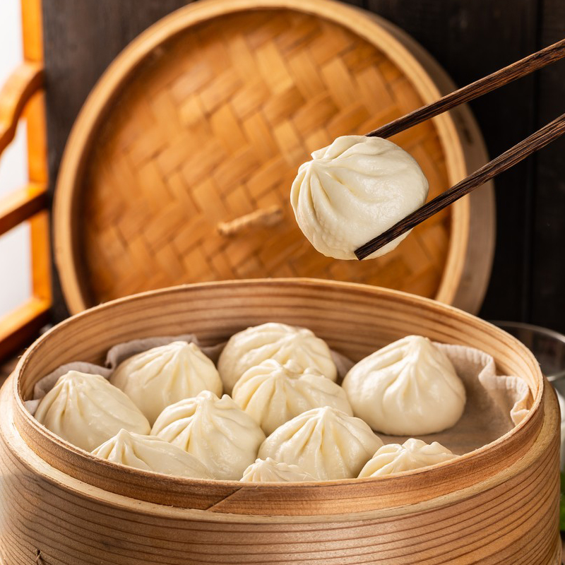 【鲜肉小笼包/24只装 】广州酒楼鲜肉小笼包早餐早点茶楼同款包子