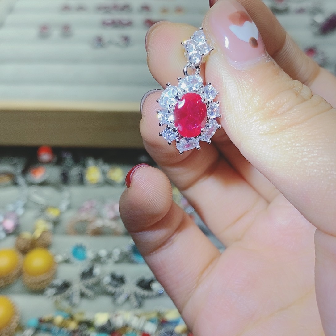 【闪购商品】托帕石耳饰银S925镶嵌