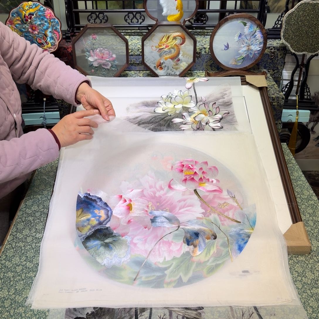 刺绣手工苏绣工艺