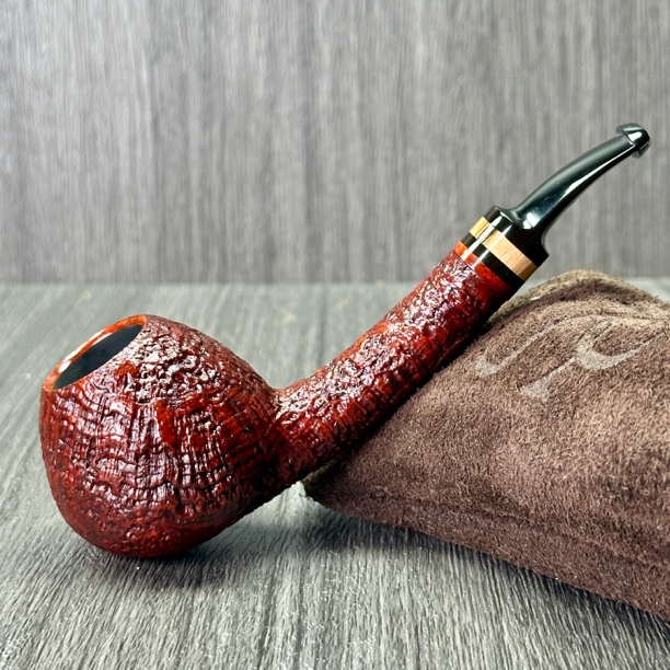 俄罗斯PS studio烟斗ps喷砂苹果斗长柄石楠木手工斗进口斗性价比