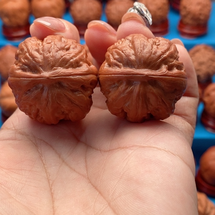 把件文玩核桃方头粗筋