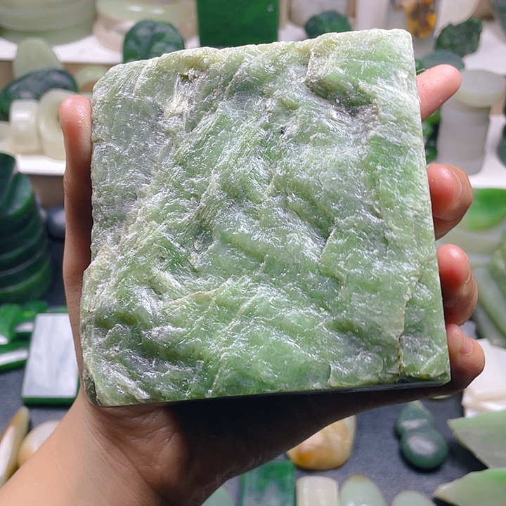 和田玉（碧玉）未镶嵌挂件