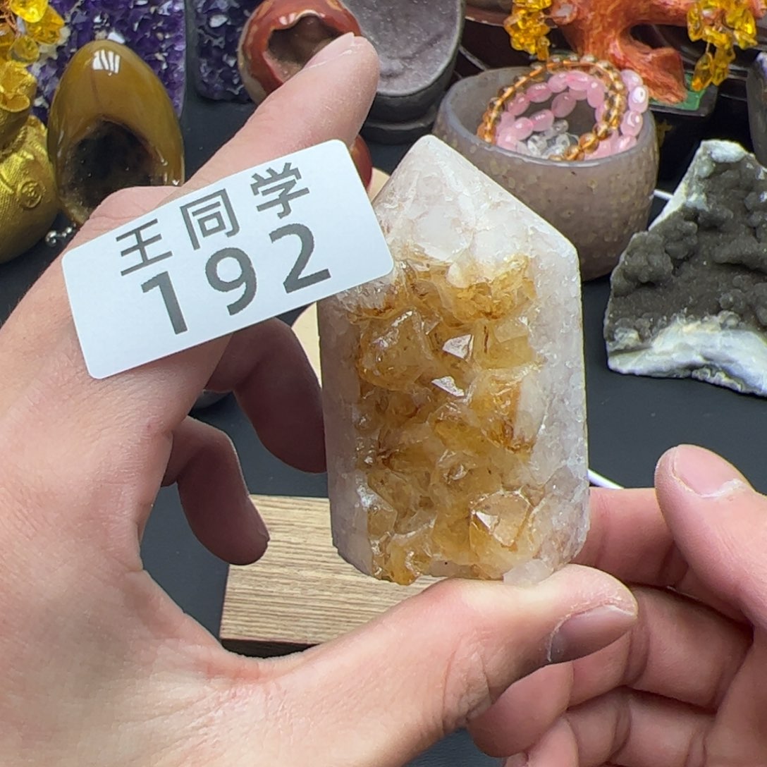 紫晶水晶摆件未镶嵌192