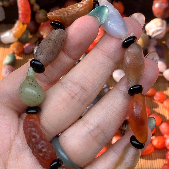 玛瑙/玉髓未镶嵌珠宝半成品