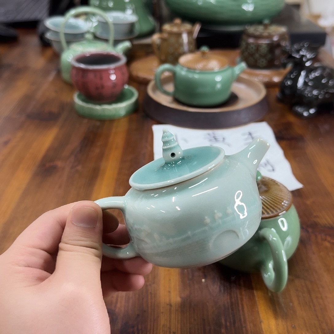 小仲青瓷茶器微瑕7234