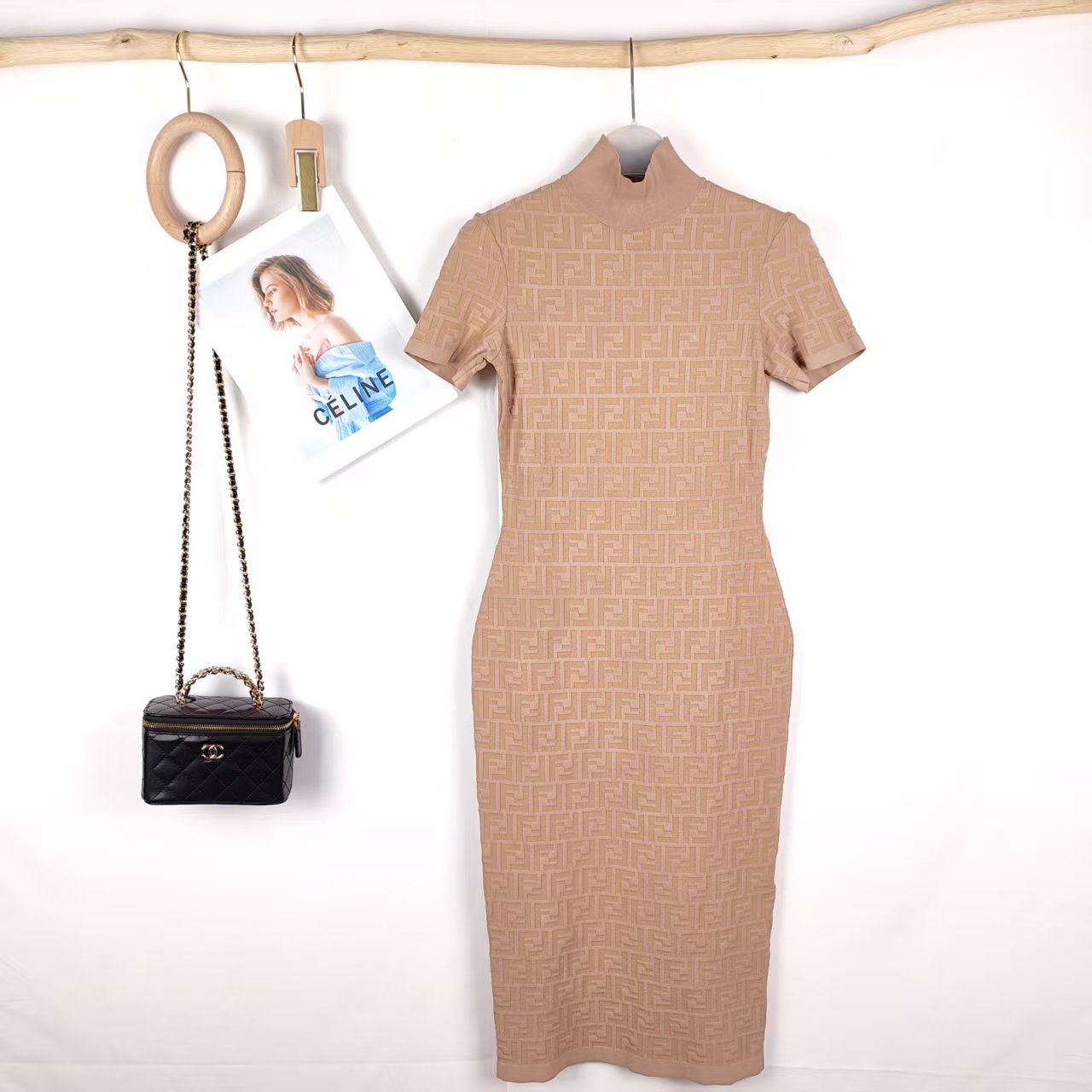 99新 FENDI/芬迪  海囤J/芬迪裙子/38码/bx60930