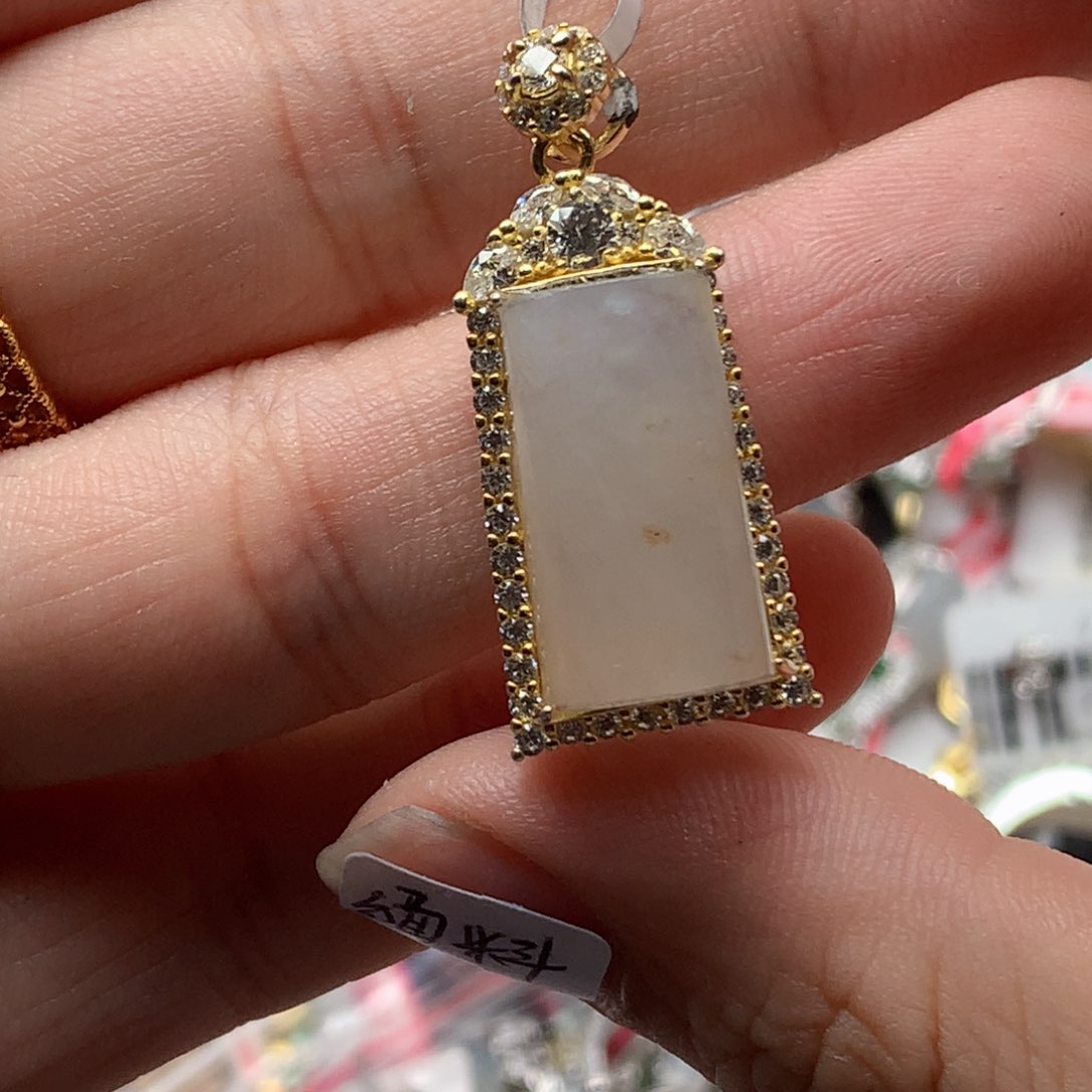 翡翠银S925镶嵌戒指天然翡翠戒指