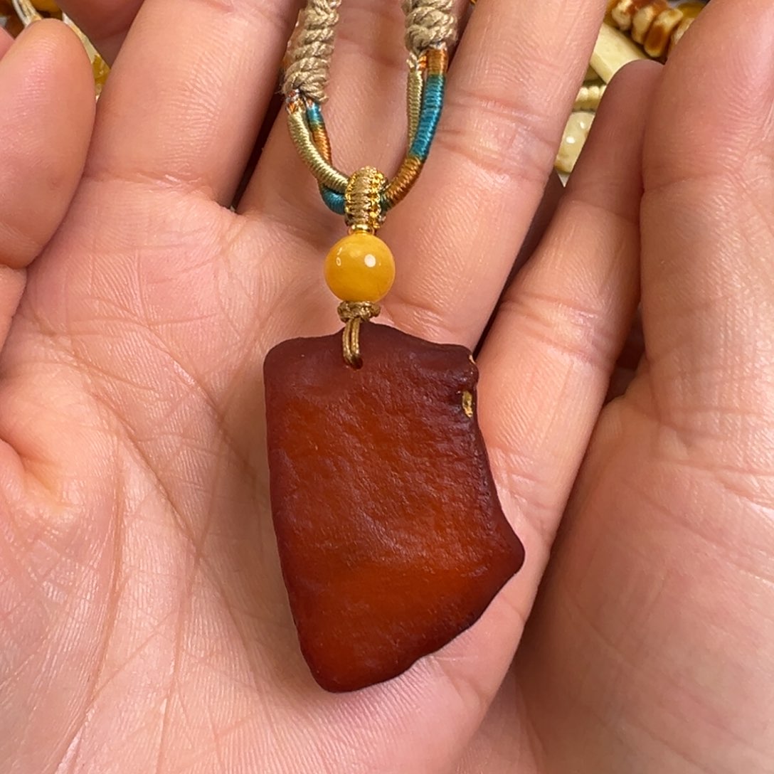 未镶嵌琥珀裸石蜜蜡