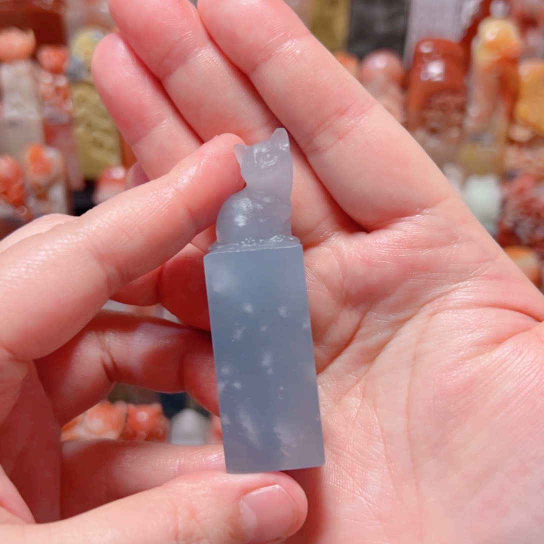 壹***陆大糖手工篆刻器皿包手工刻字