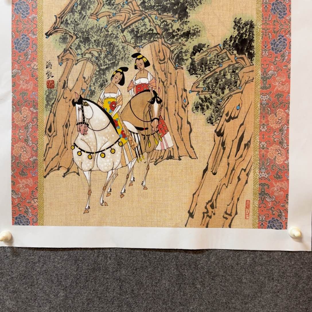 国画蒋凯老师手绘作品