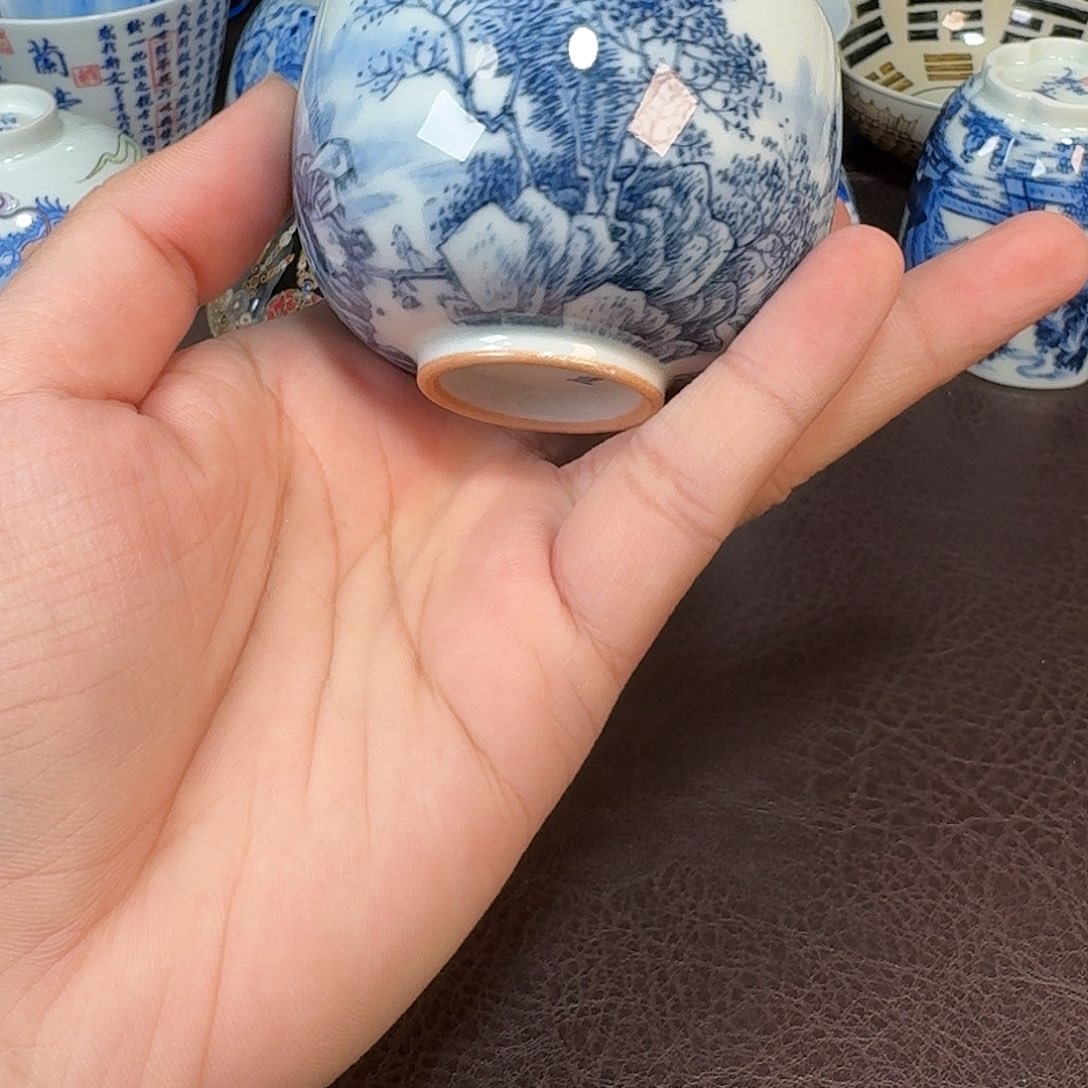 幽***寒现代景德镇陶瓷杯