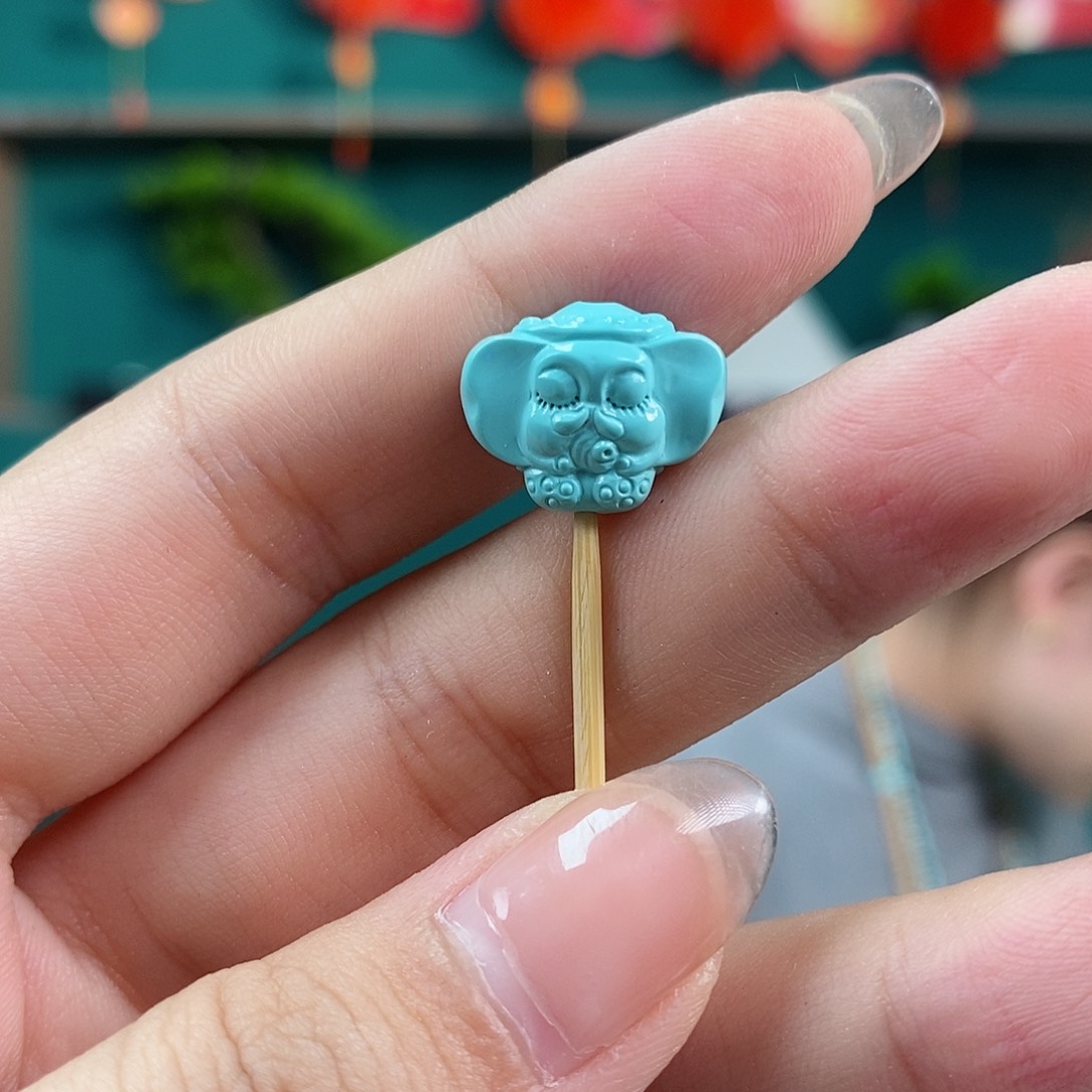 绿松石珠宝奇石未镶嵌