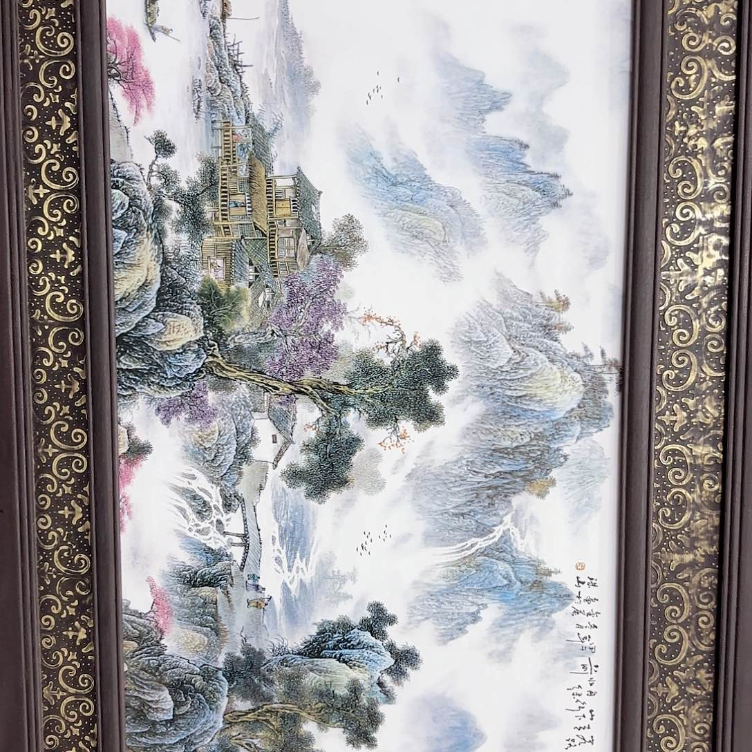 瓷版画景德镇瓷板画