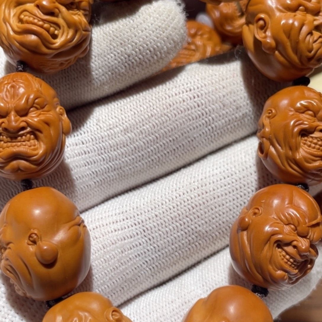 橄榄核手串经典恶僧