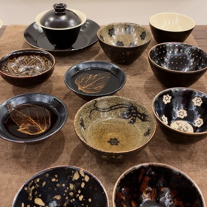 茶盏清**年吉州窑柴窑杯