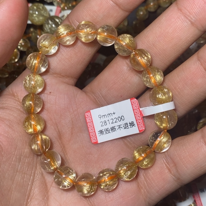 【闪购商品】水晶手链未镶嵌天然水晶手链