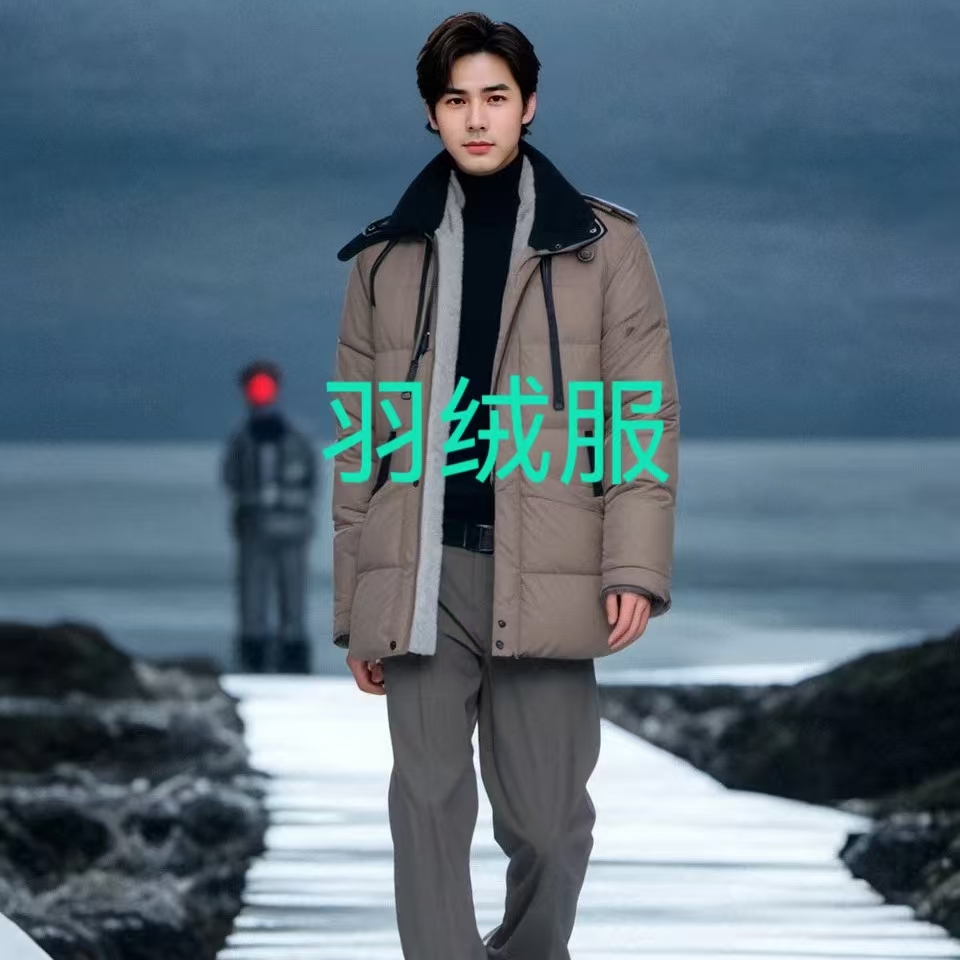 【太古Lin】90白鸭绒重磅羽绒服2025年冬季新款加厚毛领外套