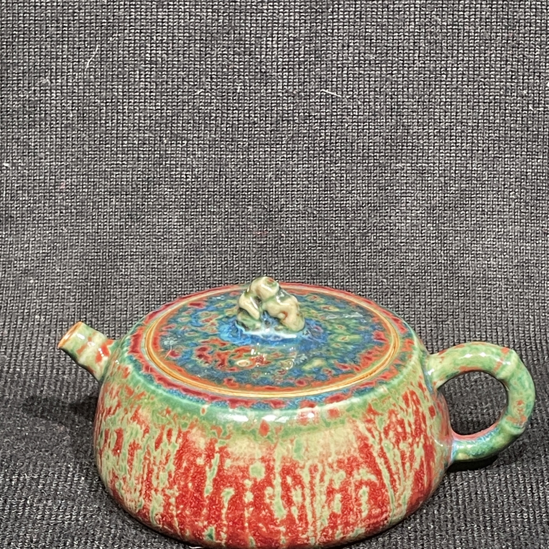 中国神垕钧瓷手工茶壶100cc