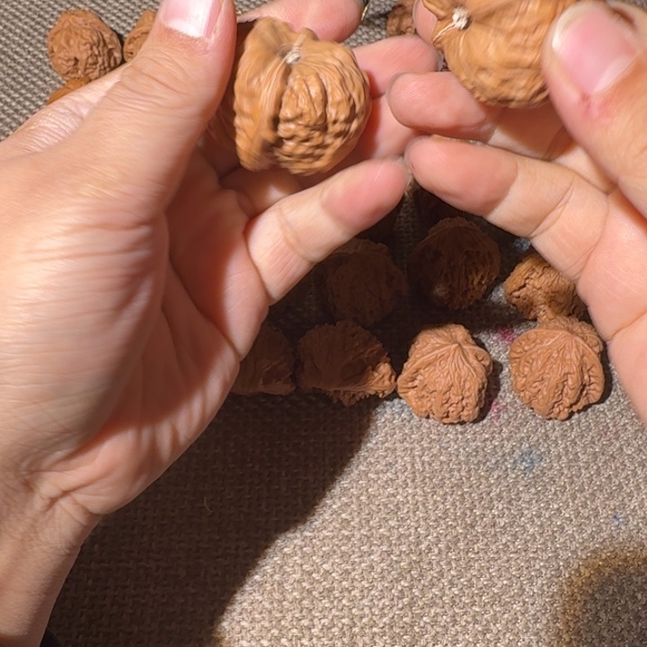 ****锦非洲紫檀（红花梨）把件南瓜