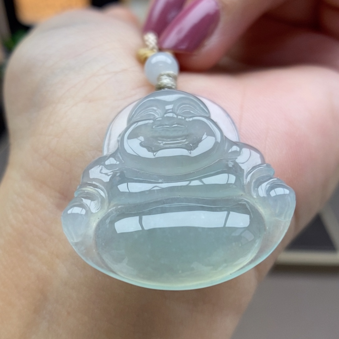 翡翠未镶嵌颈饰吊坠7