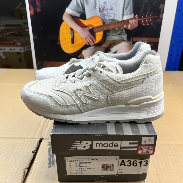 A3613 NEW BALANCE M997BSN 41.5码运动鞋直播微瑕疵 无售后舒适