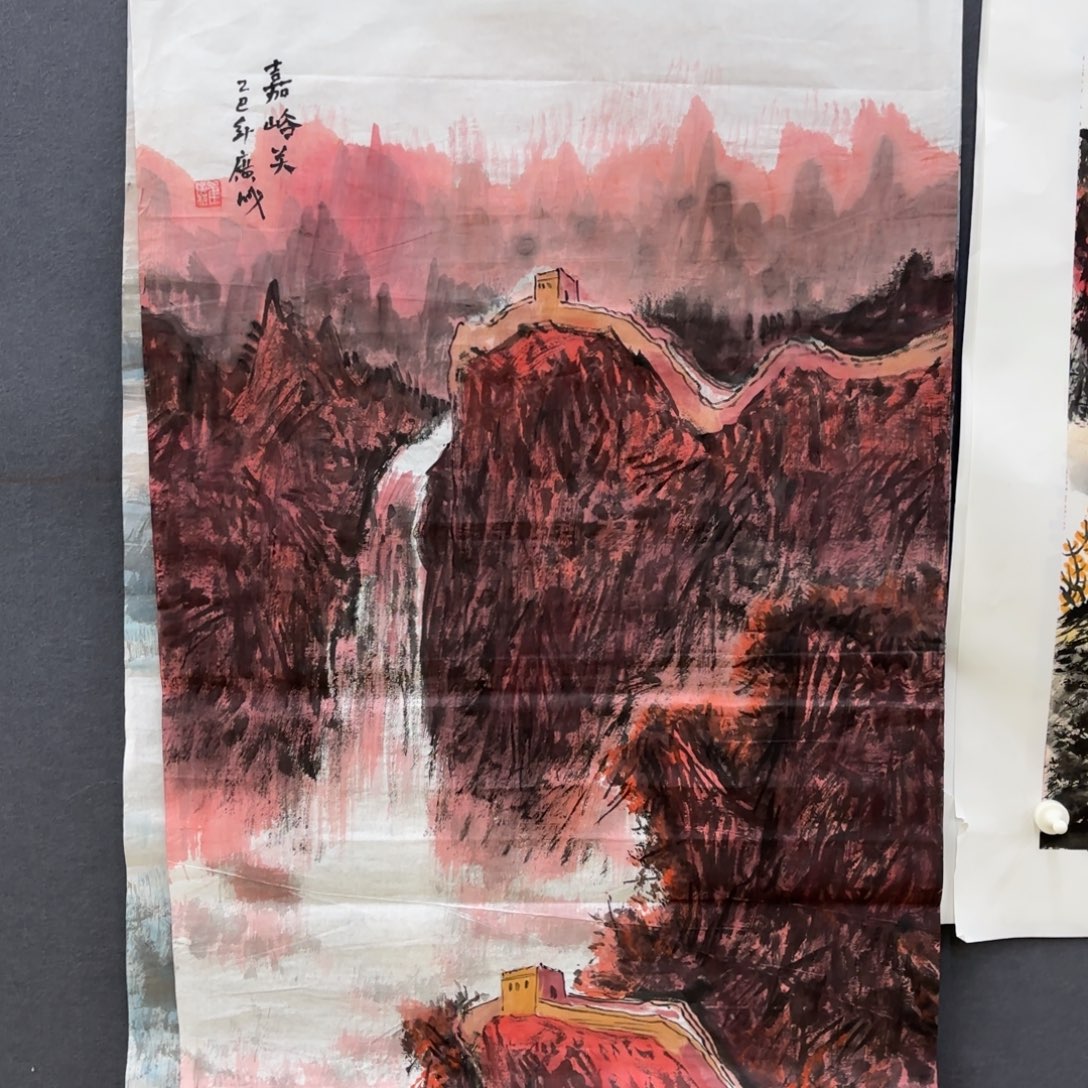 听***雨国画卡纸是一种新型材料和