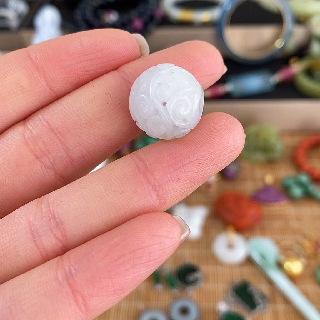 和田玉未镶嵌颈饰漂亮漂亮漂亮漂亮漂亮