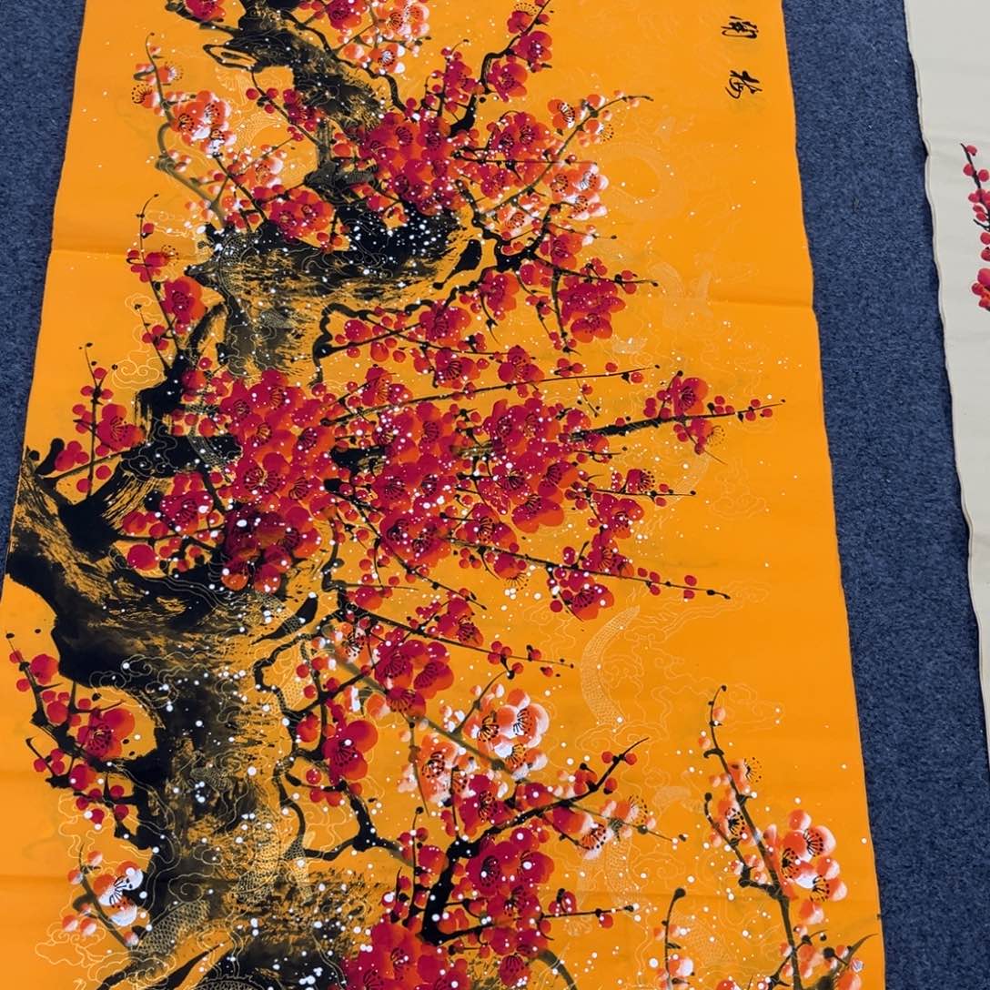 国画老师手绘作品