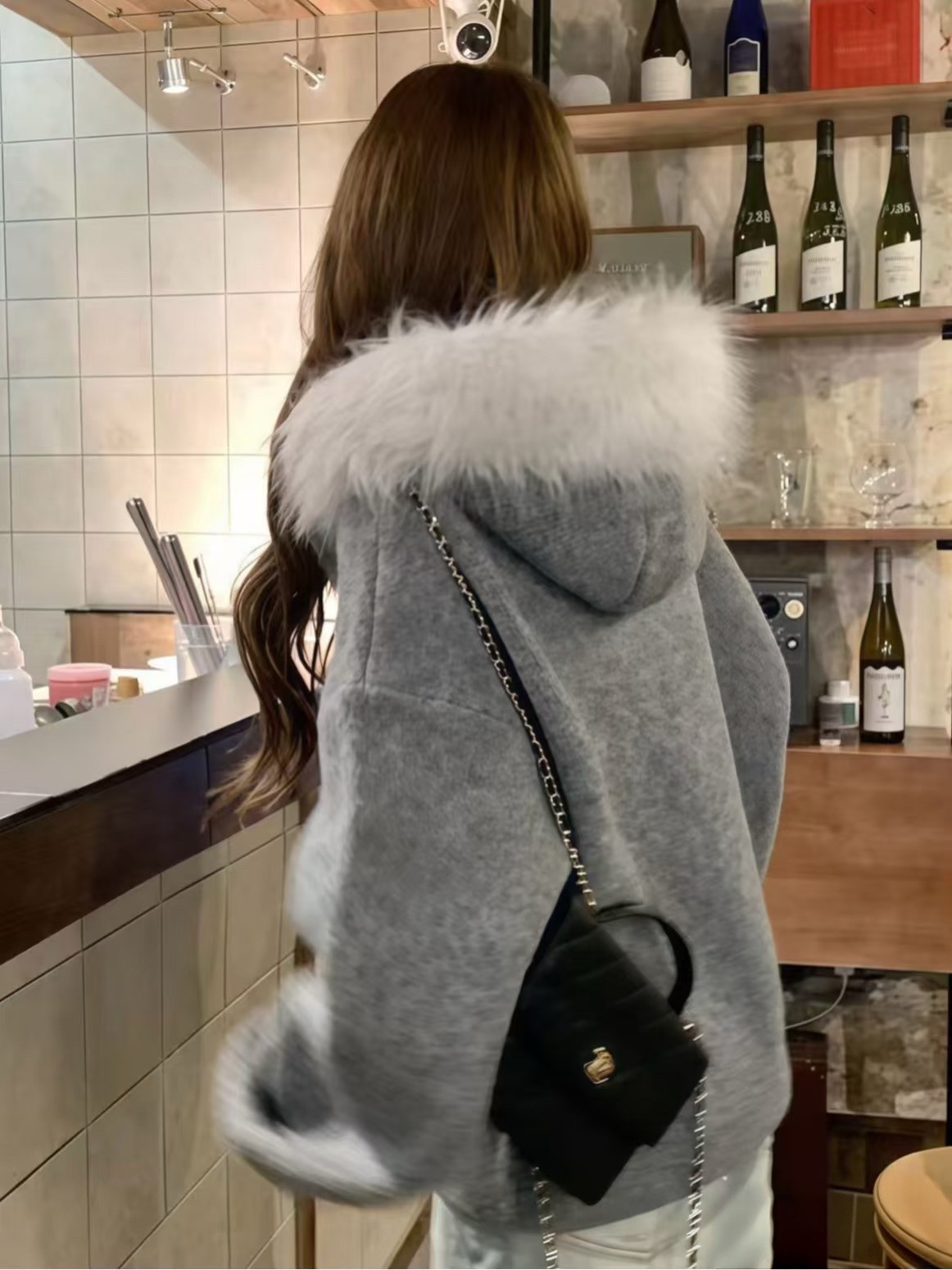 (编号1-100)按主播报编码拍 杂款慵懒风针织韩版连帽毛针织衫