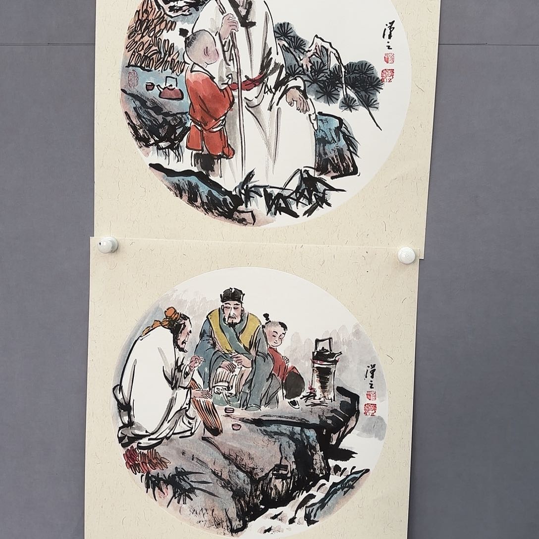 国画亲笔手绘原创