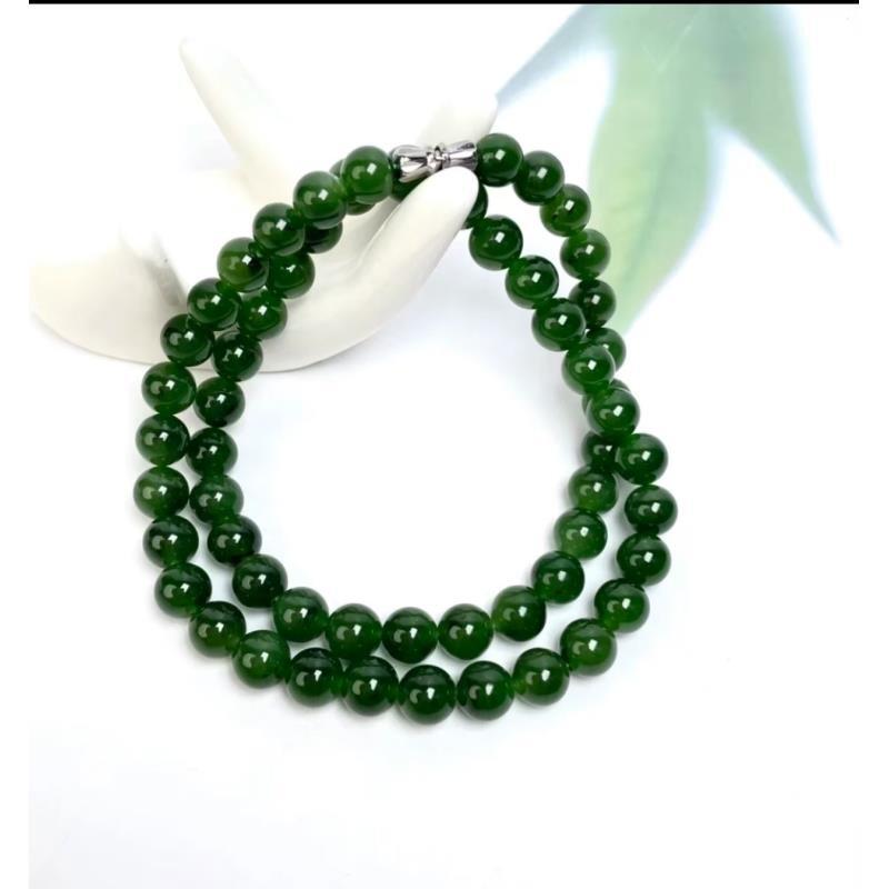 和田玉碧玉项链XL102多样性发其一