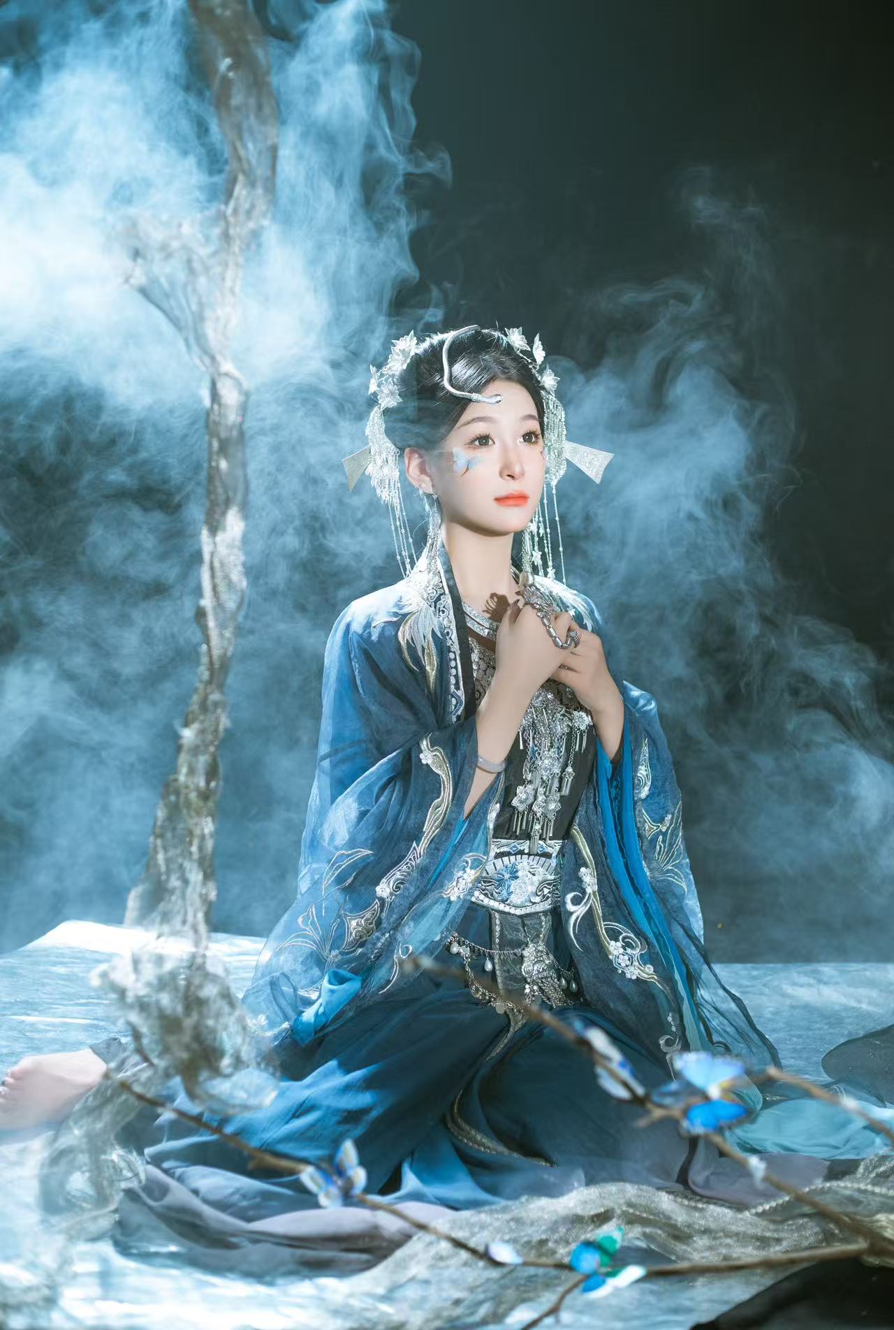 【集合链接】新中式海浪纹老料裙子8.30