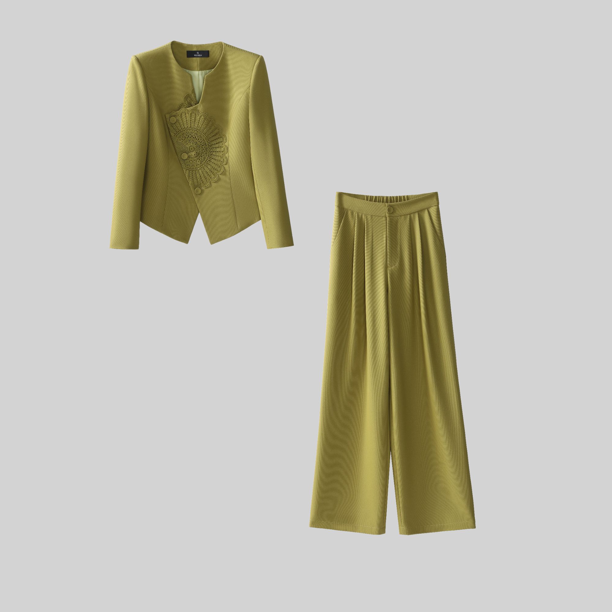 〈纪朵研〉1341休闲风通勤小香风时尚套装气质轻奢慵懒风上衣INS风