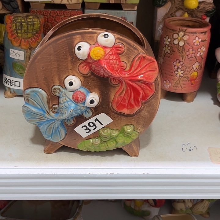 粗陶材质多肉花盆