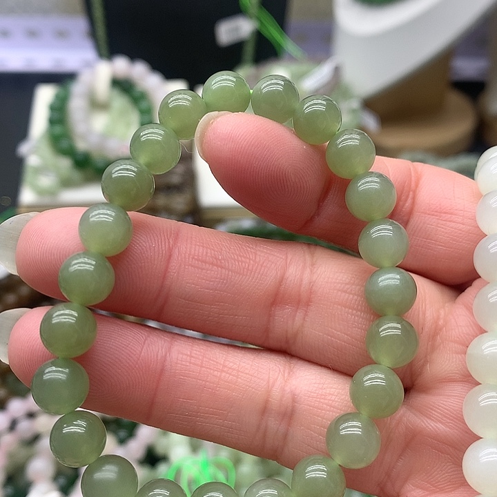 【闪购商品】和田玉手链未镶嵌8