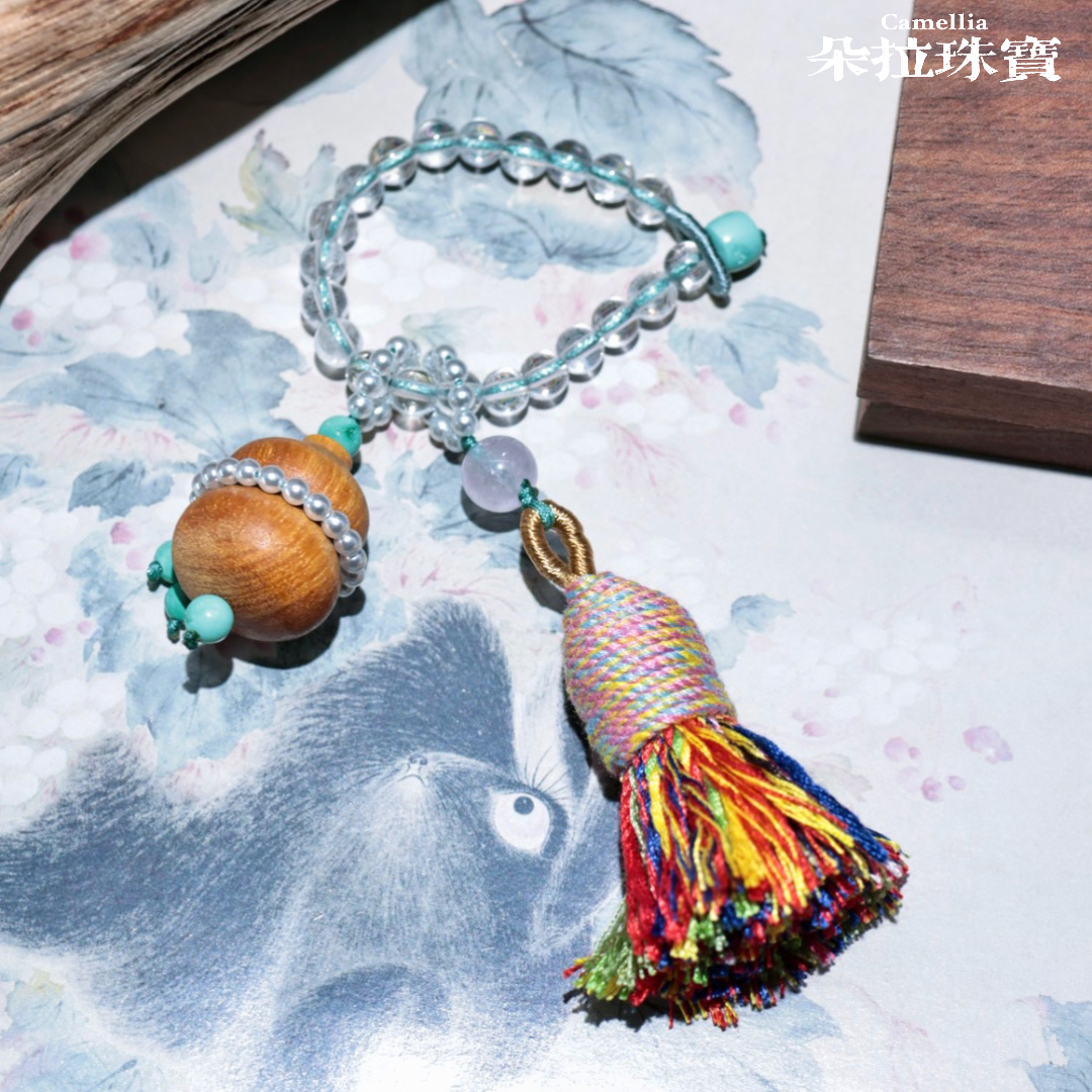 朵拉珠宝2987 白水晶包挂 多样性发其一