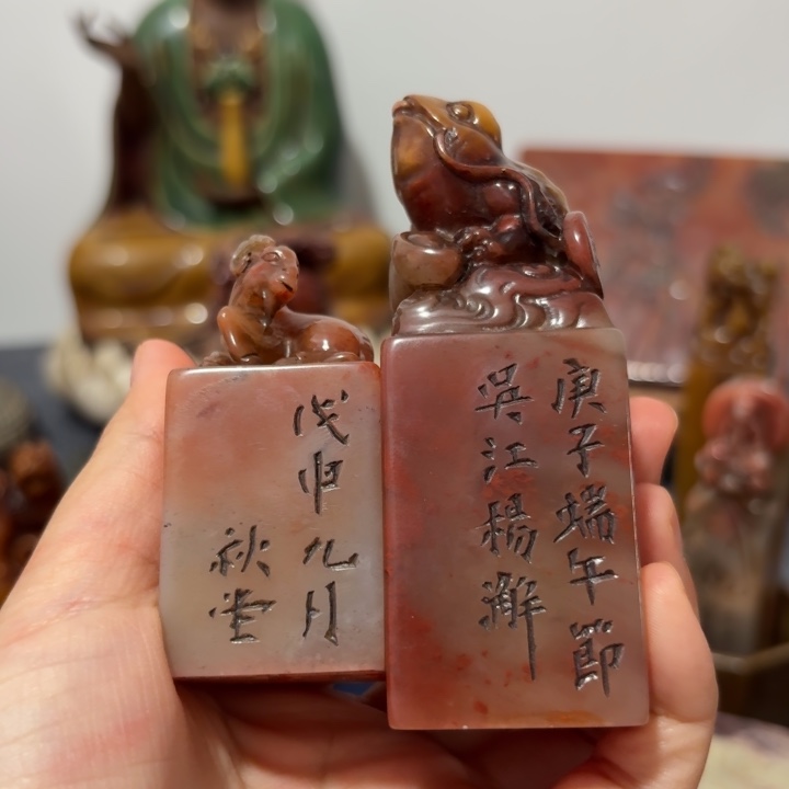 倪***愈石材手工艺品摆件