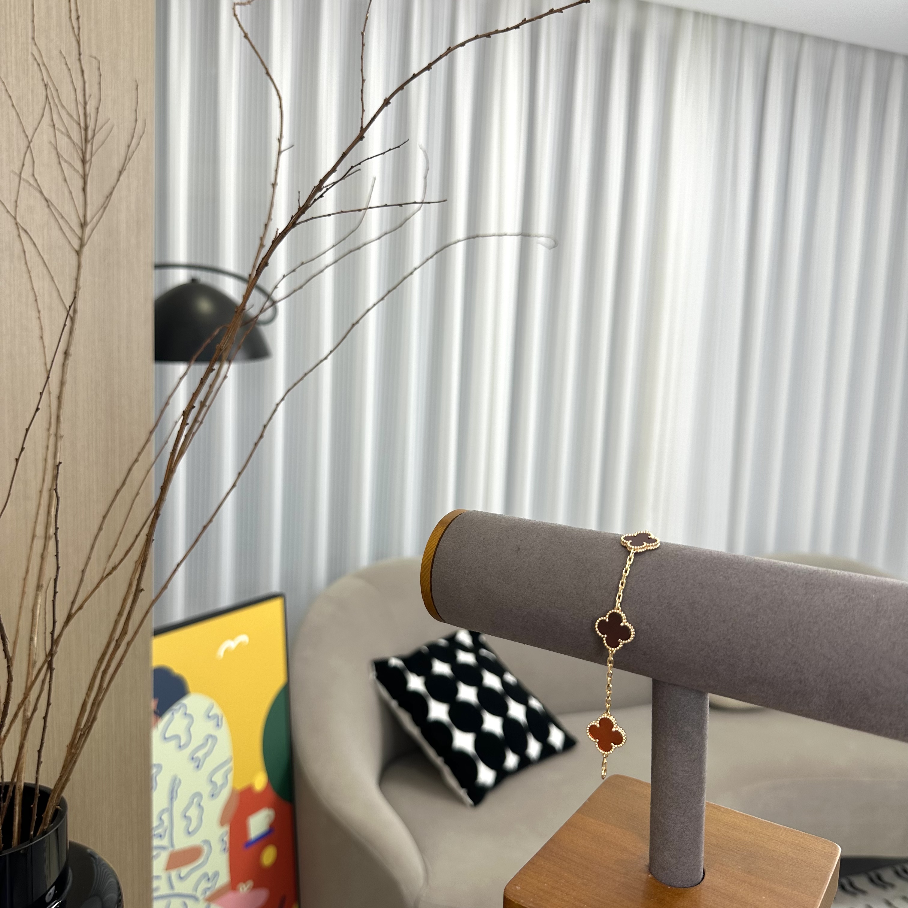 合金手链 时尚轻奢高级【四叶花手链】